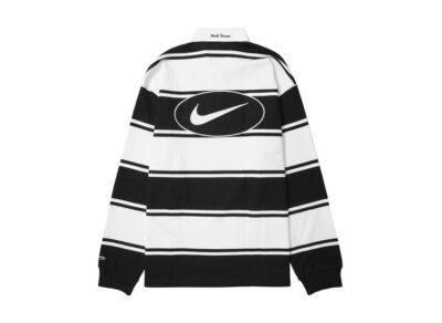 Supreme Nike Stripe Rugby Black | eBay