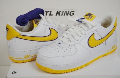 Nike Air Force 1 Low Retro QS AF1 Kobe Bryant Lakers Home Limited