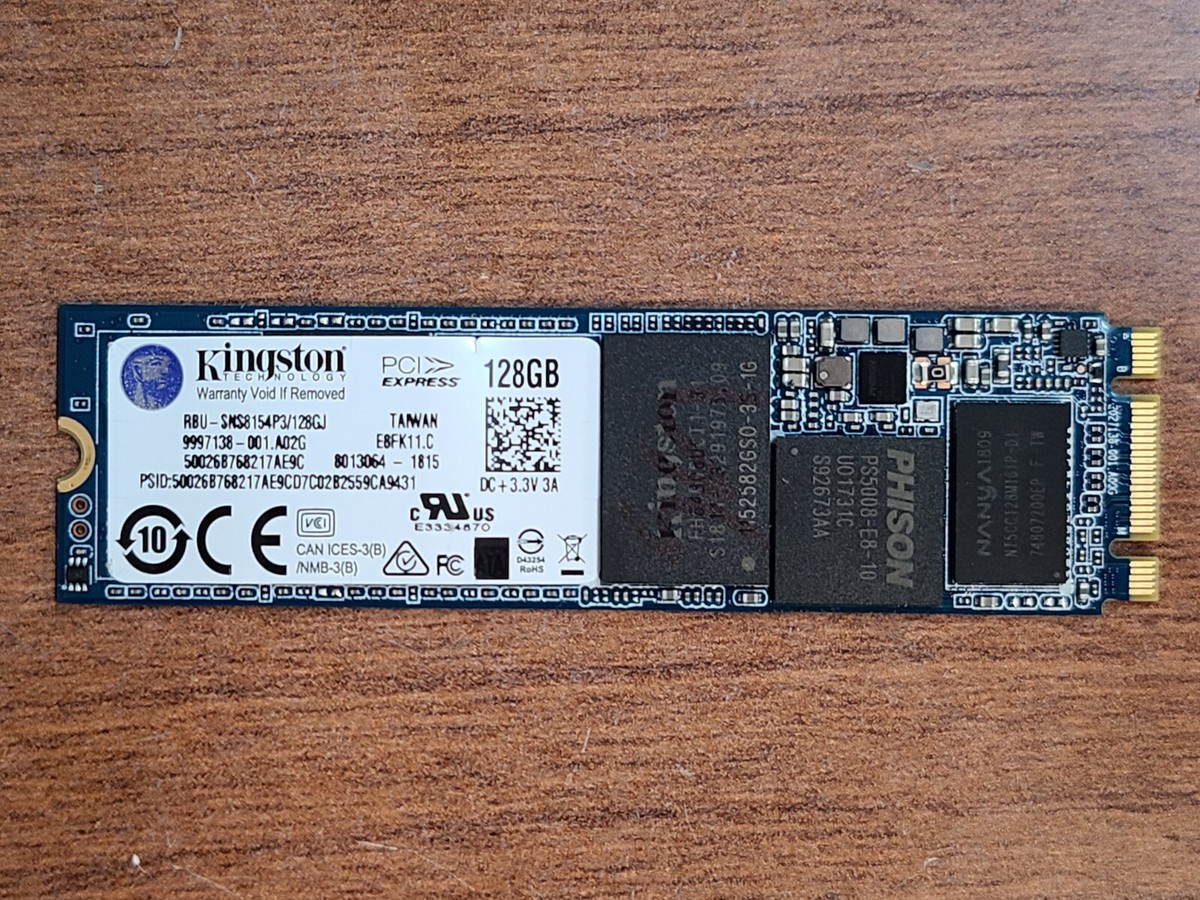 ORIGINAL!! KINGSTON 128GB SATA M.2 SSD SOLID STATE DRIVE RBU