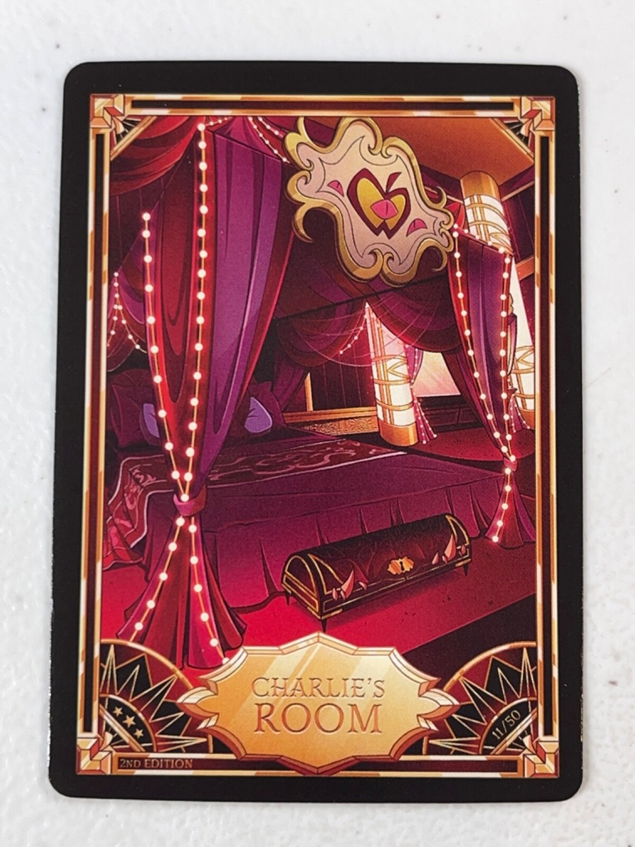 Hazbin Hotel Trading Card CHARLIES ROOM 11/50 Second 2nd Edition