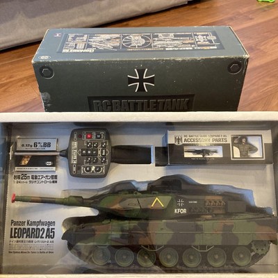 Tokyo Marui 1/24 RC Leopard 2 A5 battle tank operation confirmed