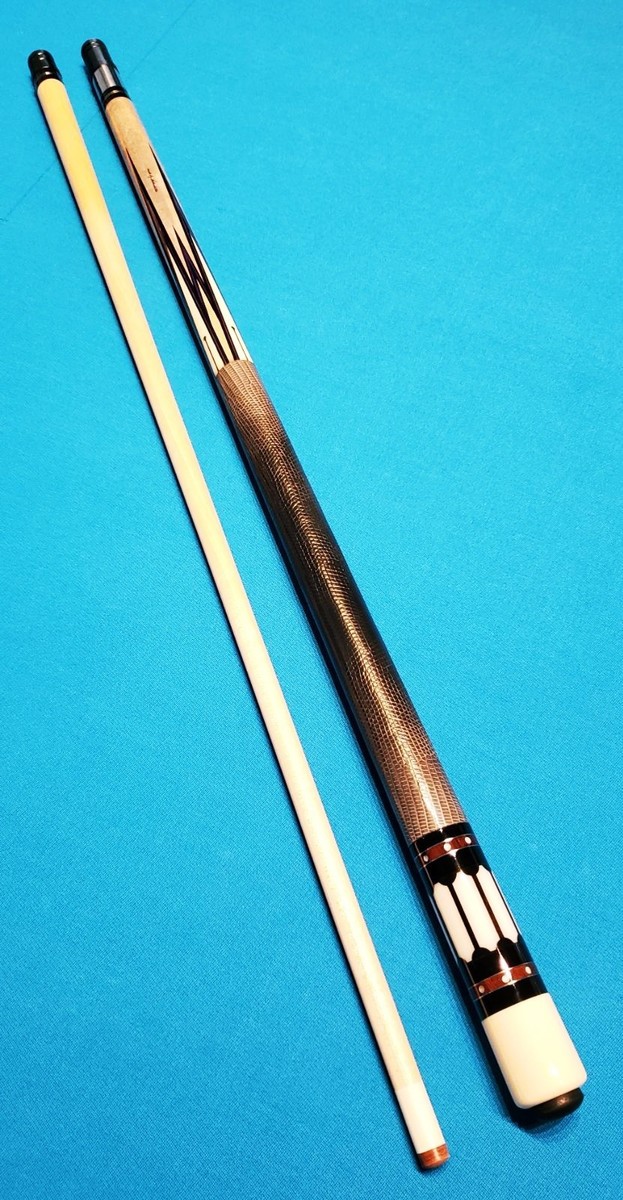 Adam Helmstetter-80' Purple 8-Point Leather Billiards Pool Cue