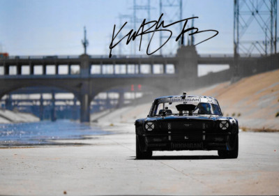 Ken Block Signed 8x10 Autographed Photo Ford Mustang Gymkhana