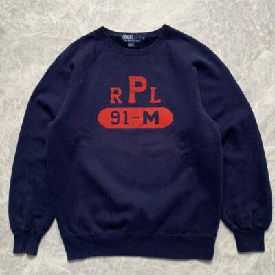 VTG 90s POLO RALPH LAUREN RPL 91-M SWEATSHIRT CREWNECK SIZE M | eBay