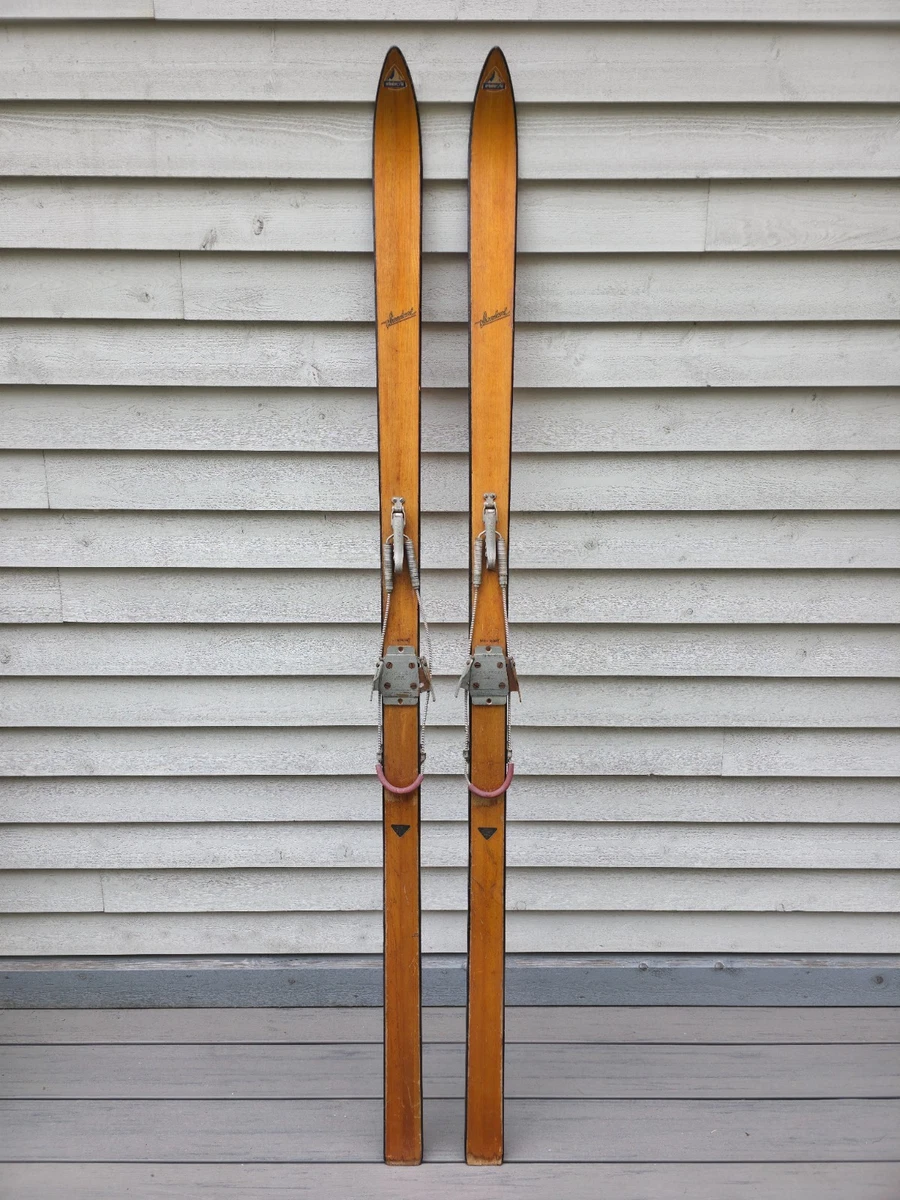 Wood Skis In Vintage Downhill Skiing Equipment for sale - eBay