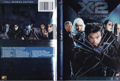 X2: X-Men United (Fullscreen DVD, 2003, 2-Disc Set) 24543092063| eBay