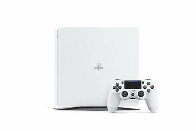 Sony PlayStation 4 Slim 500GB Glacier White Console w/Box Home