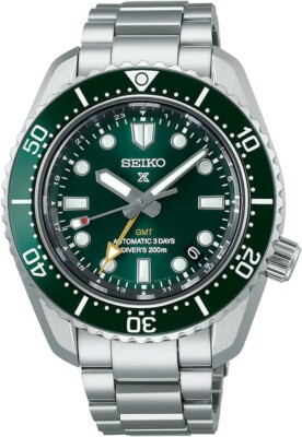 SEIKO Prospex Diver Scuba GMT 6R54-00D0 SBEJ009 Mens Watch Green