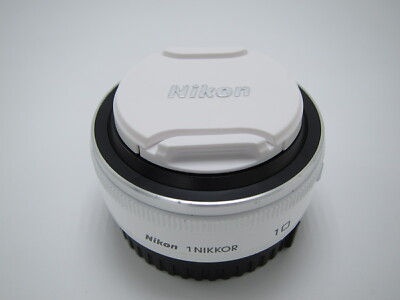 Nikon 1 NIKKOR 10mm f/2.8 Lens White Original For J1 J2 J3 J4 J5