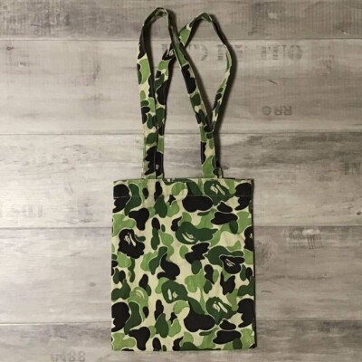 Vintage BAPE ABC camo mini tote bag a bathing ape NIGO Green | eBay