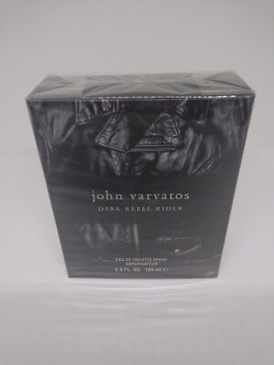 John Varvatos Dark Rebel Rider 4.2oz-125mL EDT Discontinue PARFUM