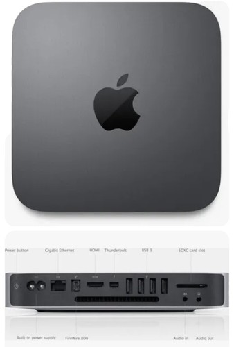 Mac mini Desktop Late 2014 | 3.0 i7 16GB 1TB HDD w/ keyboard and