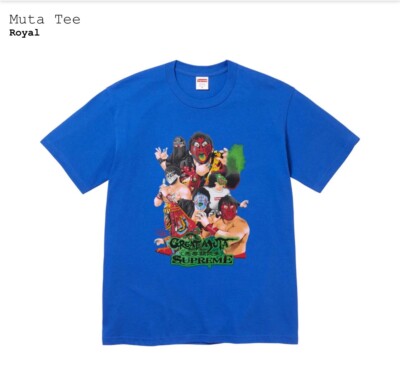 Supreme Muta Tee Royal XL IN HAND | eBay
