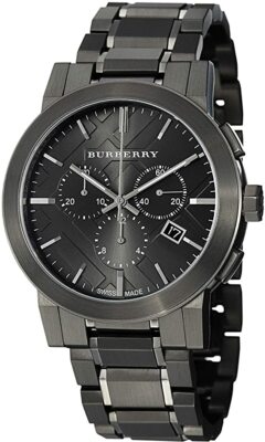 Burberry watch BU9354 Gents Black Dial CHRONOGRAPH The City | eBay