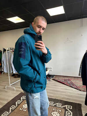 The North Face Stowaway 2 Vintage Men's Green Jacket Size L | eBay