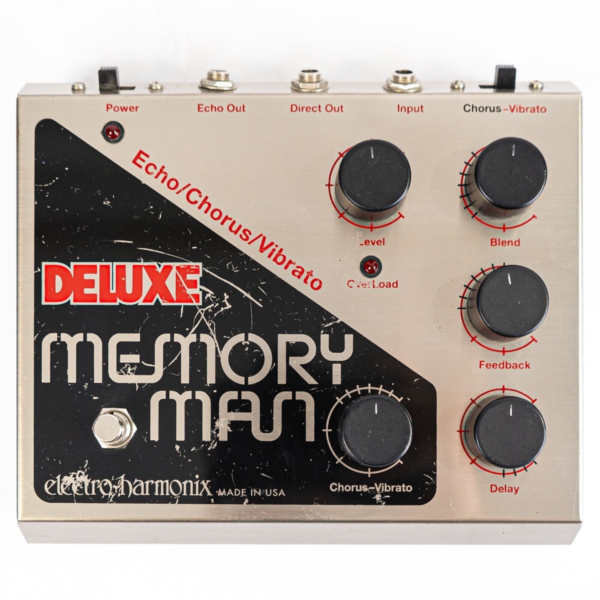 Early 00's Electro-Harmonix Deluxe Memory Man Revision E w/ Power