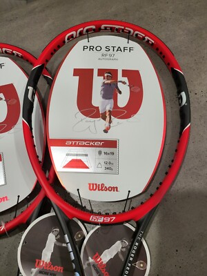 Wilson Pro Staff RF97 Autograph v10 Tennis Racquets 4 1/4 Roger