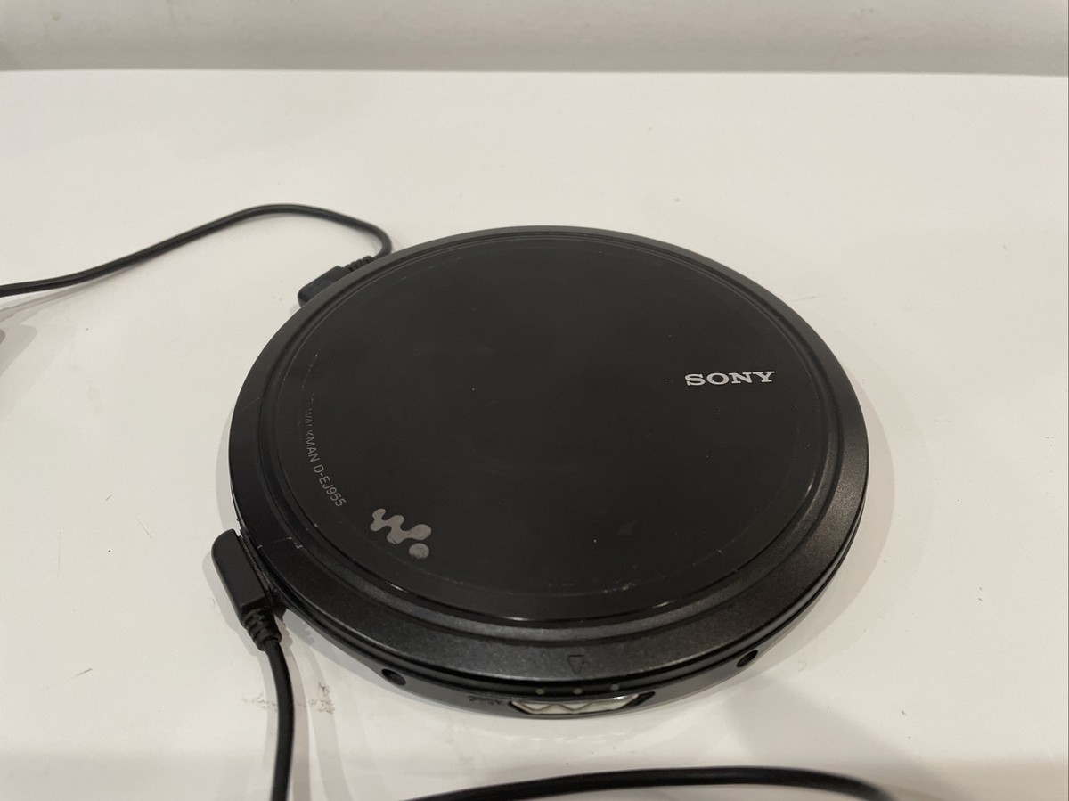 Sony D-EJ955 Discman Walkman Black G Protection CD Text | eBay