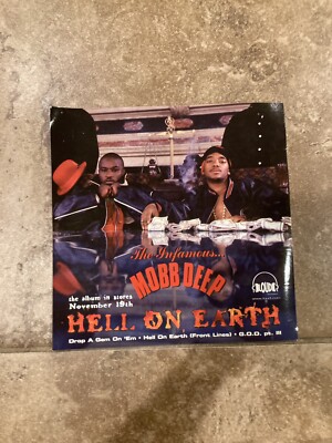 Mobb Deep Hell On Earth PROMO Sticker 1990s OG/RARE | eBay
