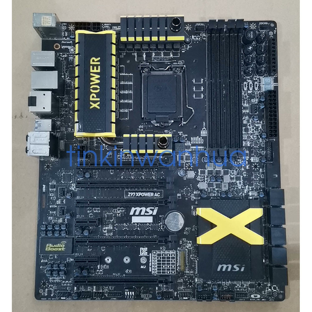 For MSI Z97 XPOWER AC Motherboard DDR3 LGA1150 PCI-E 3.0 DP+E-ATX