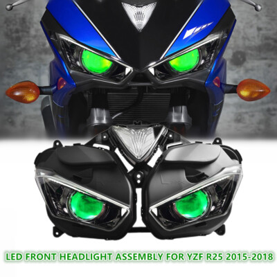 Full LED Headlight Assembly for Yamaha YZF R25 15-18 Sportbike