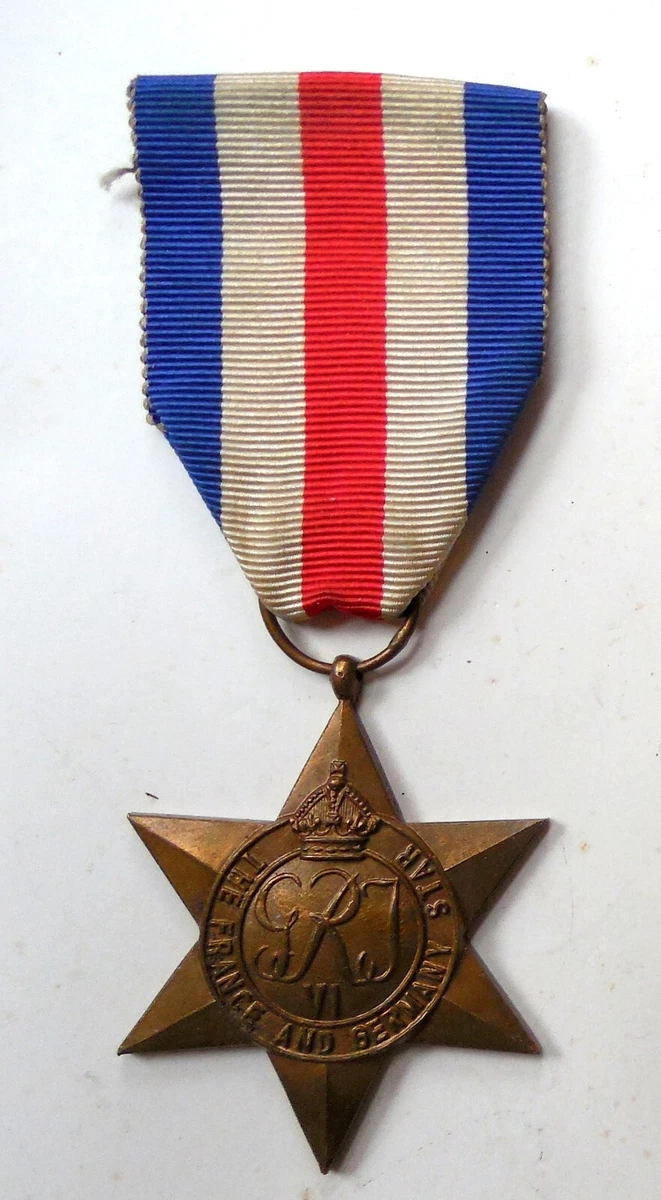 英国勲章・第二次世界大戦（1939～1945年）、刻印有、アンティーク