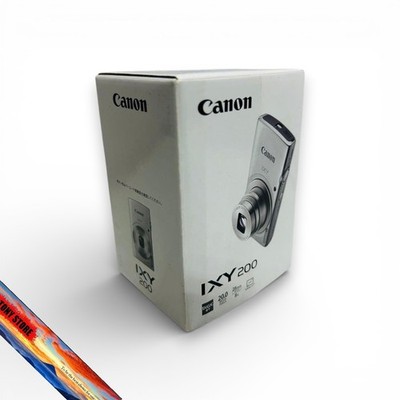Canon PowerShot IXY 200 20MP Compact Digital Camera - Silver for