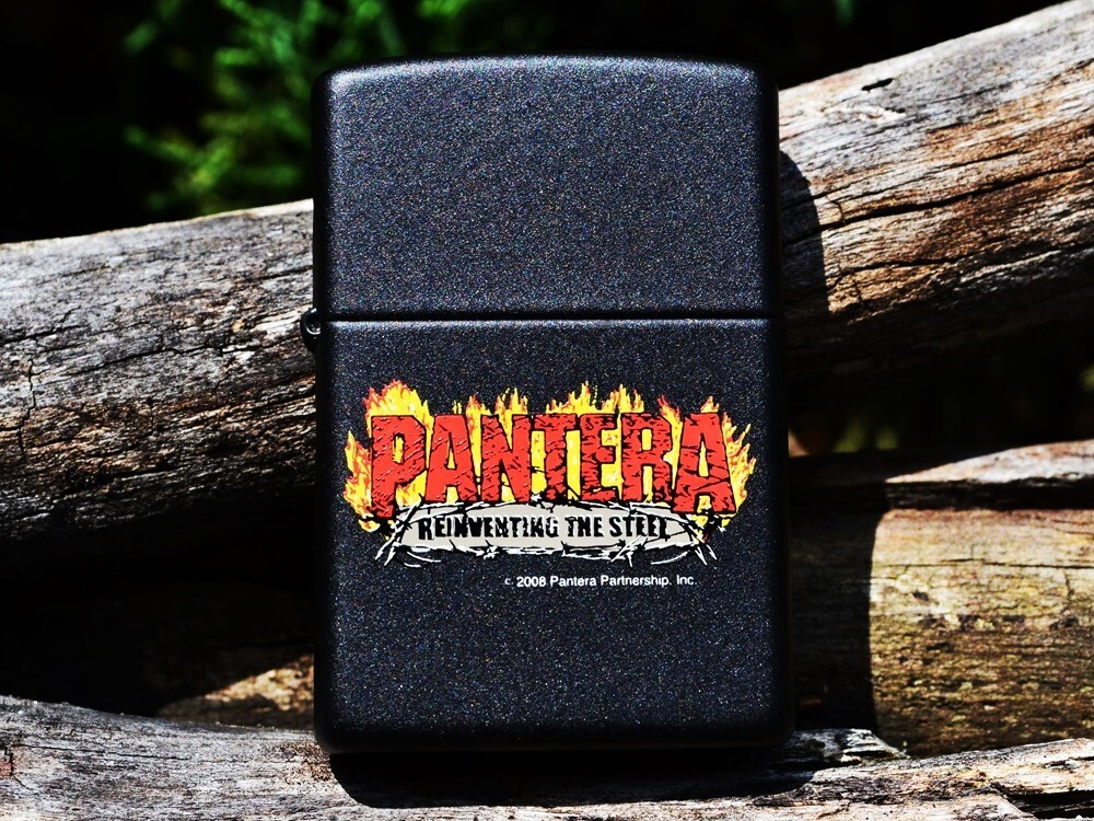 Pantera Reinventing the Steel Zippo Lighter - Zakk Wylde Dimebag