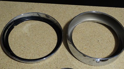 Harley Davidson Passing Lamp Trim Rings 69622-99A.69622-99B.69626