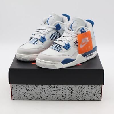 HF4281-141 Nike GS Air Jordan 4 Retro Industrial Blue | eBay