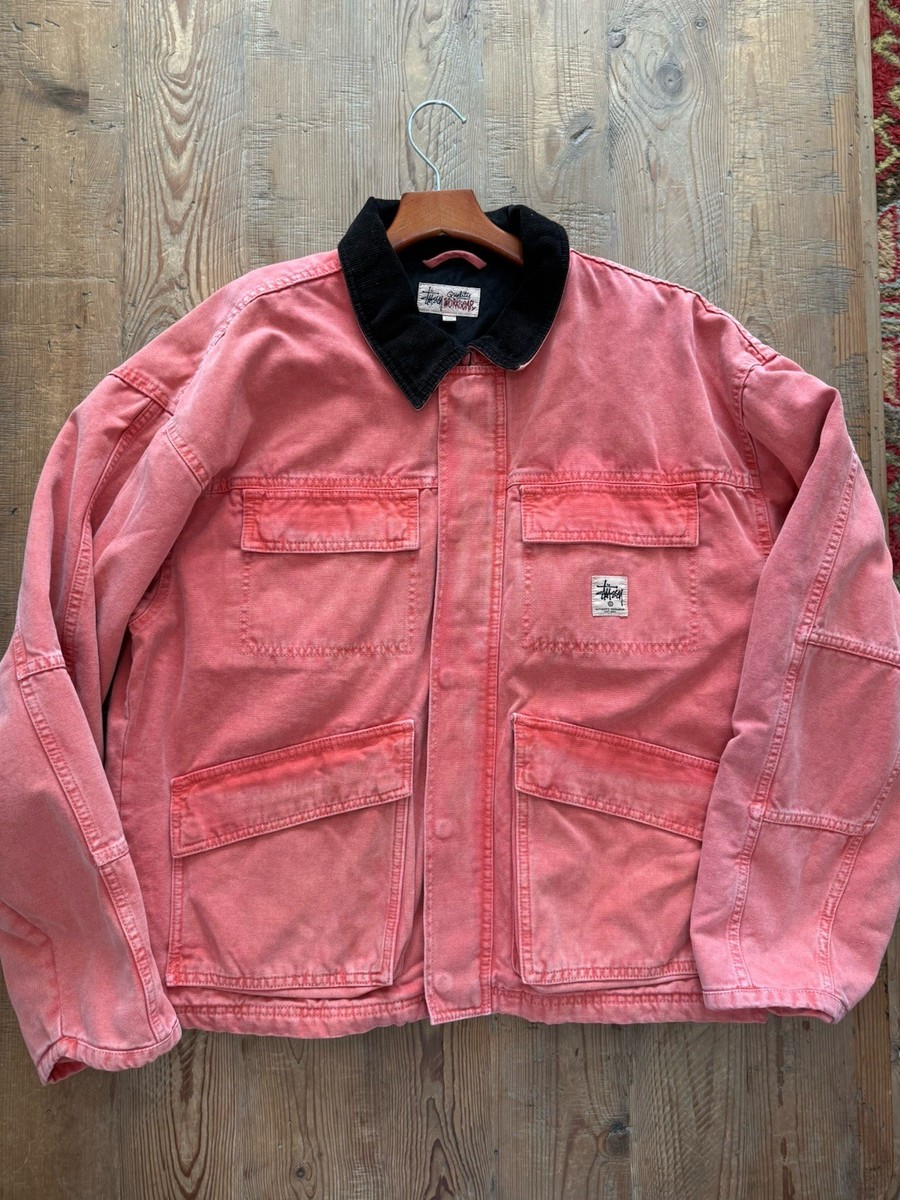 Stussy Washed Canvas Vintage Shop Jacket Men's Size XL | eBay