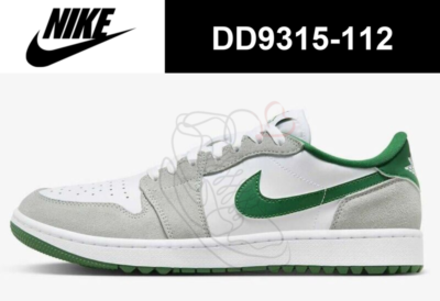 Nike Air Jordan 1 Low Golf Pine Green Light Smoke Grey White