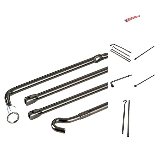 Kawasaki Genuine Z1 KZ1000 KZ900 HEX Head Bolt 6x45 Set Of 16