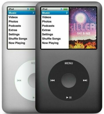 New Apple iPod Classic 5th， 6th， 7th 代 (30gb， 60gb， 80gb