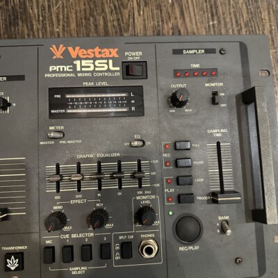 Vestax PMC-15SL DJミキサー ヴィンテージ ベスタクス Vestax PMC15