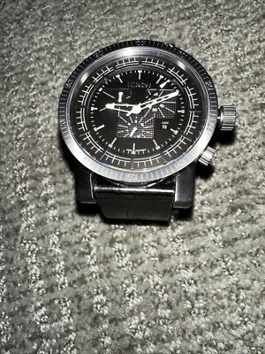 Nixon Watch The Magnacon 2 Minutes To Midnight Alligator Leather