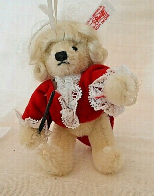 Steiff Teddy Mozart-Ornament 656392 9cm 2000er Aufl. v.2006 KF