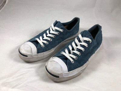 Gently Used CONVERSE Jack Purcell Blue Suede Ox Women's 8 Men's
