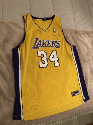 Shaquille O'Neal Los Angeles Lakers #34 Jersey XXL vintage Nike | eBay