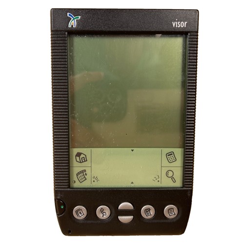 Handspring Visor Edge Metallic Silver PDA NO Charger | eBay