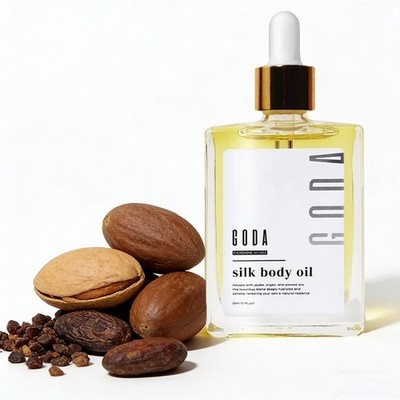 GODA Silk Body Oil Goda Perfume Oil Bath & Shower Oil Smooth Skin