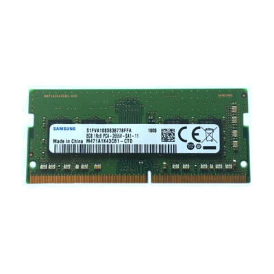 Samsung 8GB DDR4 2666 PC4-21300 1Rx8 SODIMM Laptop Memory RAM
