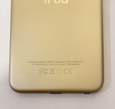 Apple iPod touch 6th Generation Gold (16GB) 888462349932| eBay