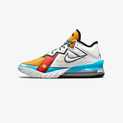 Nike Lebron 18 Low Stewie Griffin Size 16 CV7562-104 WHITE/YELLOW