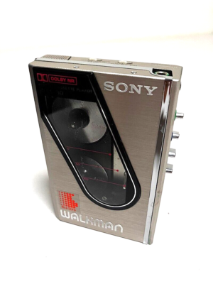 Vintage SONY WM-30 Walkman Cassette Player Silver ((For Parts or