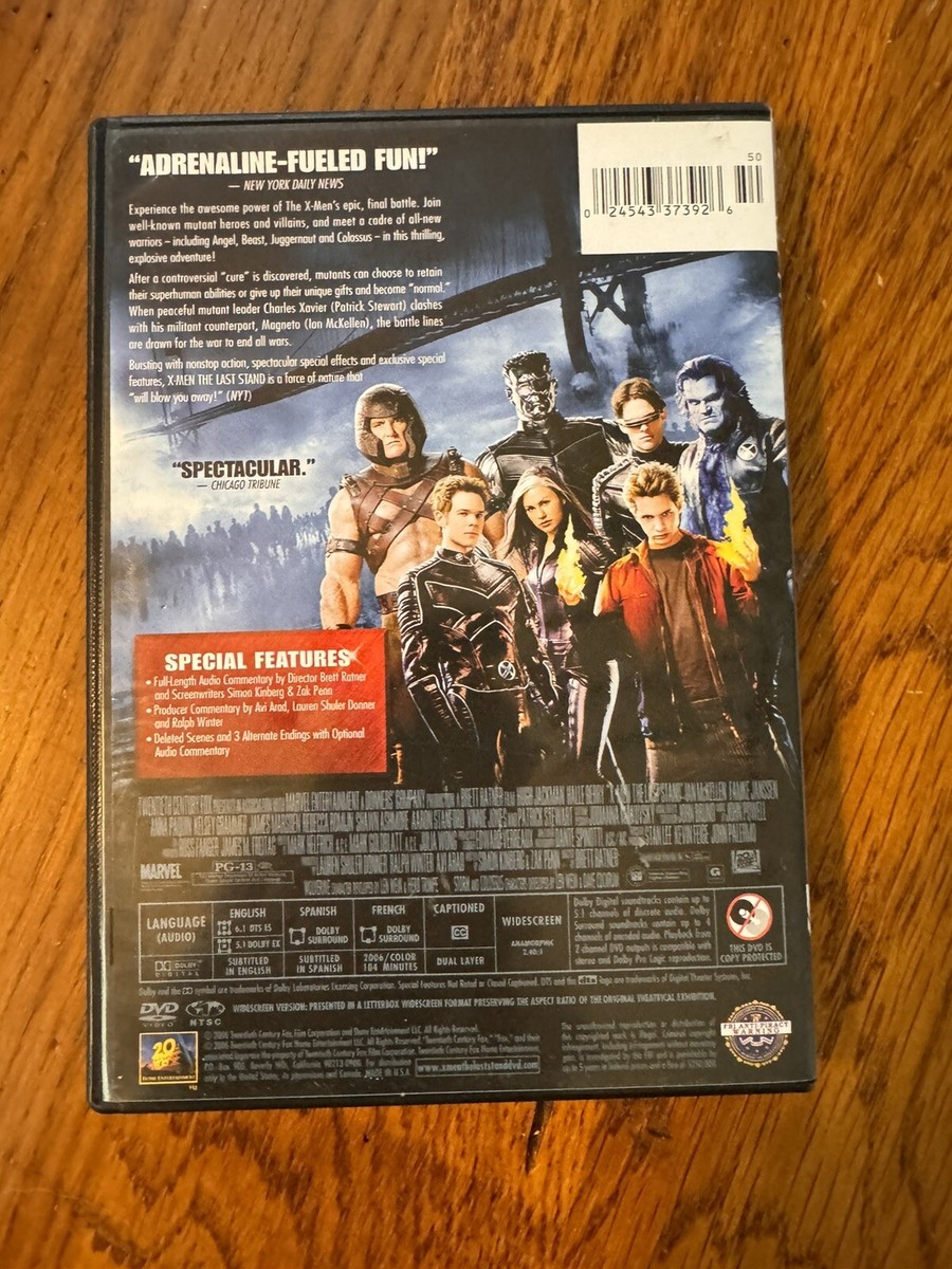 X-3: X-Men - The Last Stand (DVD, 2006) Widescreen | eBay
