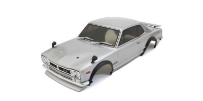 Kyosho - Nissan Skyline 2000GT-R Tuned Version Silver Deco Body