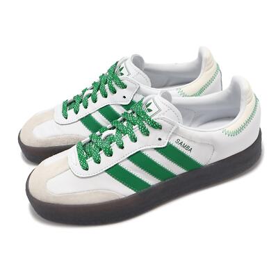 adidas Originals Sambae W White Green Gum Women Casual Platform