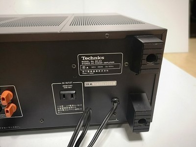 Technics SE-A5 Stereo Power Amplifier AC100V 50Hz/60Hz Linear