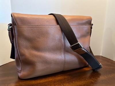 Coach Camden Brown Leather Unisex Messenger Handbag F70423 | eBay